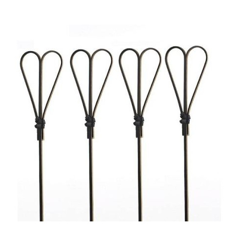 ΞΥΛΑΚΙΑ ΚΑΡΔΙΑ 15cm (100τεμ.) ΜΑΥΡΑ
