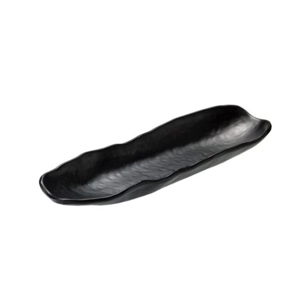 ΠΙΑΤΕΛΑ ΜΕΛΑΜΙΝΗΣ ΜΑΥΡΗ ΑΣΥΜΜΕΤΡΗ 34x10.5