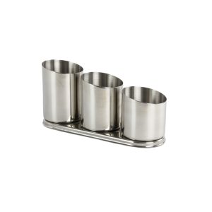 BAR ORGANIZER INOX 3 ΘΕΣΕΩΝ