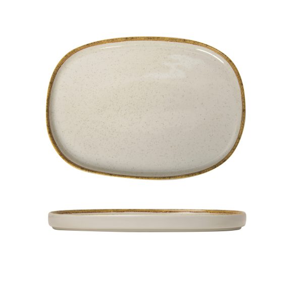 IVORY ΠΙΑΤΕΛΑ ΟΒΑΛ ΠΟΡΣΕΛΑΝΗΣ 26x18cm