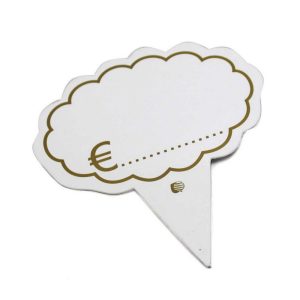 ΕΤΙΚΕΤΑ ΤΑΜΠΕΛΑΚΙ ΖΑΧΑΡΟΠΛΑΣΤΕΙΟΥ 9x6cm