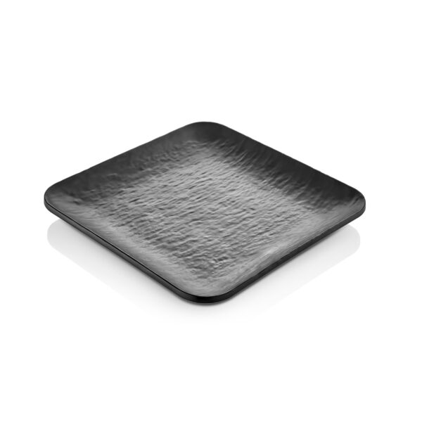 Πιάτο Μελαμίνης Mercury Black Matte 22 cm